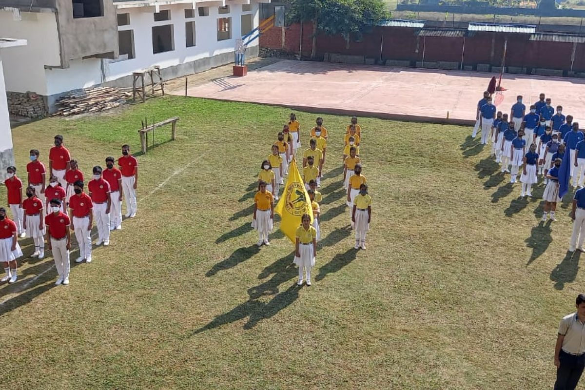 PRIZE DISTRIBUTION OF ANNUAL SPORTS DAY 2021