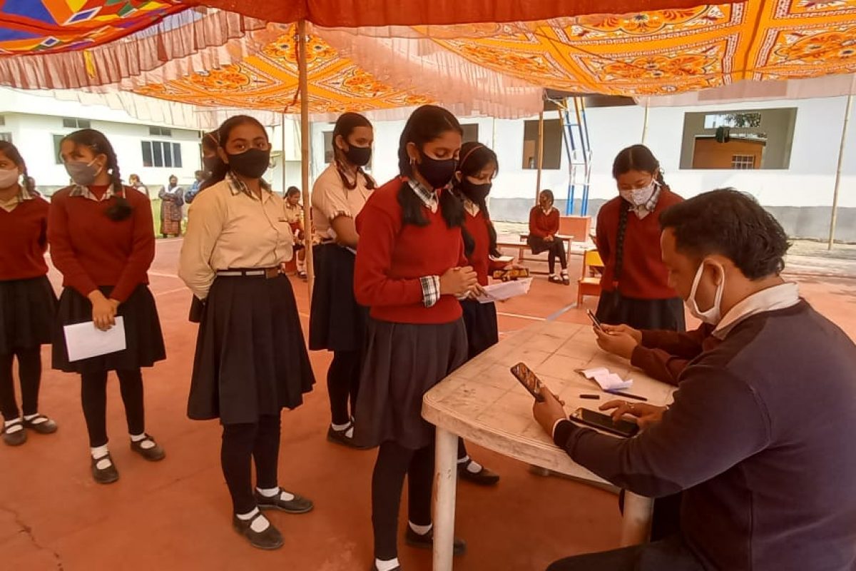 2nd Dose Vaccination Drive at School