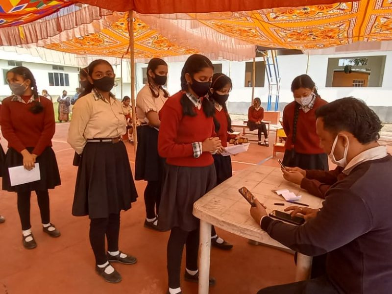 2nd Dose Vaccination Drive at School