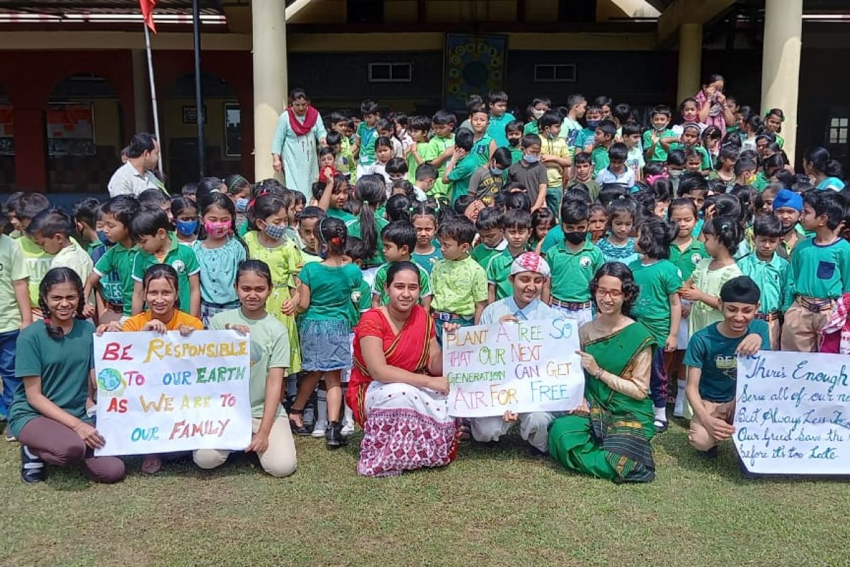 “GREEN DAY” SKIT BY STUDENTS OF CLASS VII