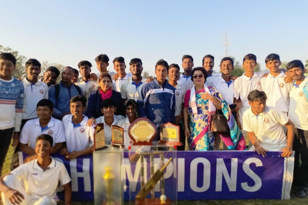 Champions of Late Bhabani Prasad Baruah Memorial Inter-School Cricket Tournament 2022