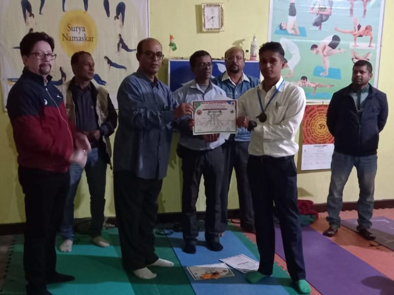 Felicitation to Sports Teacher